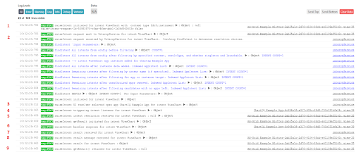 FDC3 tags in Central Logger