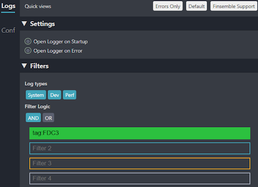 raiseIntent in Central Logger